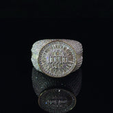 Eclat CZ Yellow Gold Ring